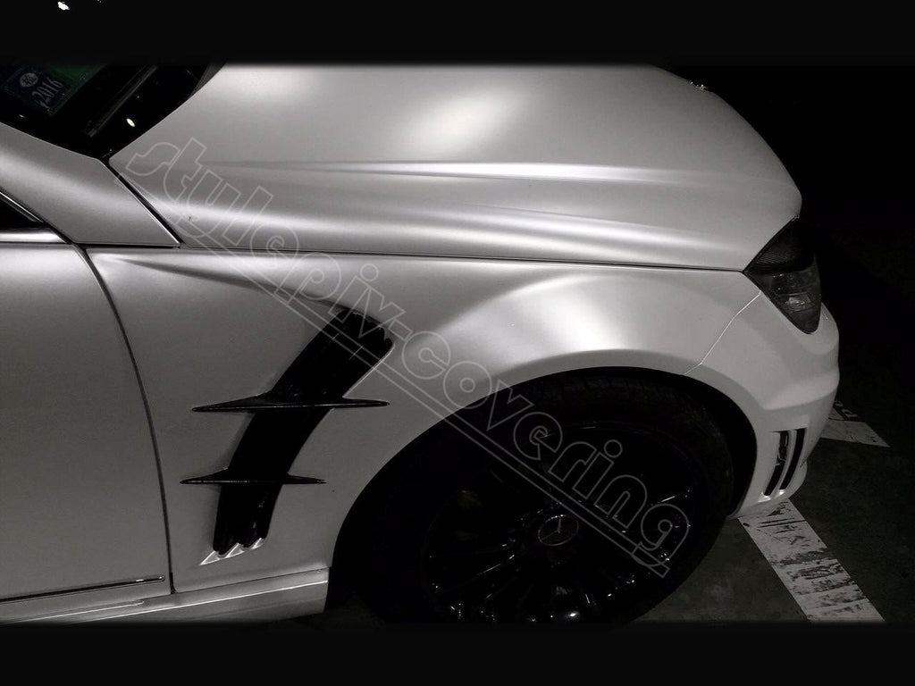 Film covering blanc satin pearl