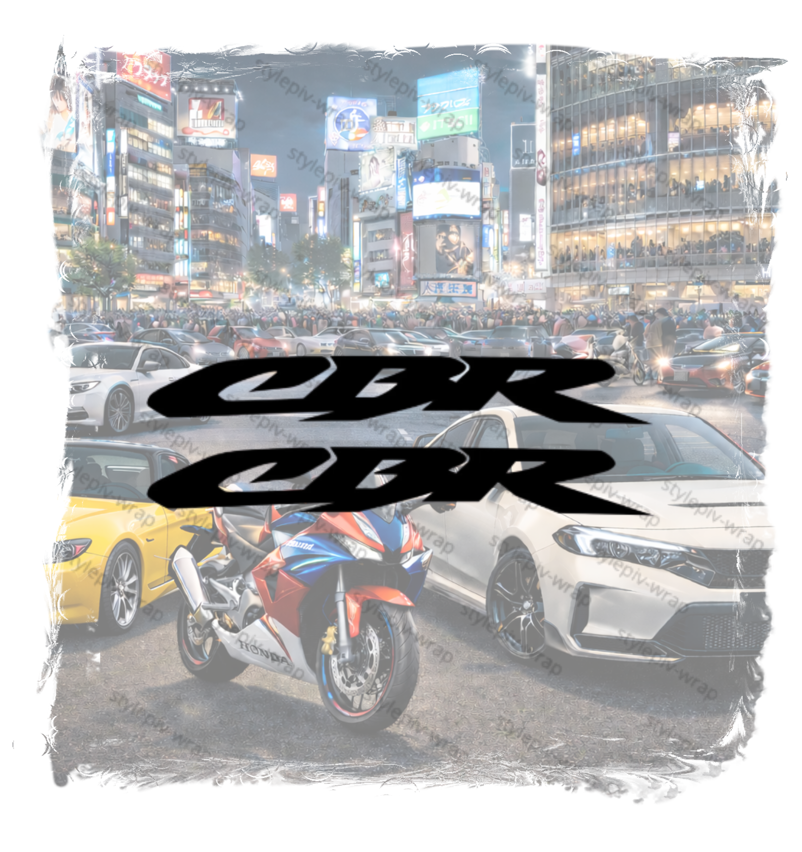 Autocollants CBR Honda – Pack 2 Décalcomanies Vinyle Haute Qualité (Carénage & Réservoir)