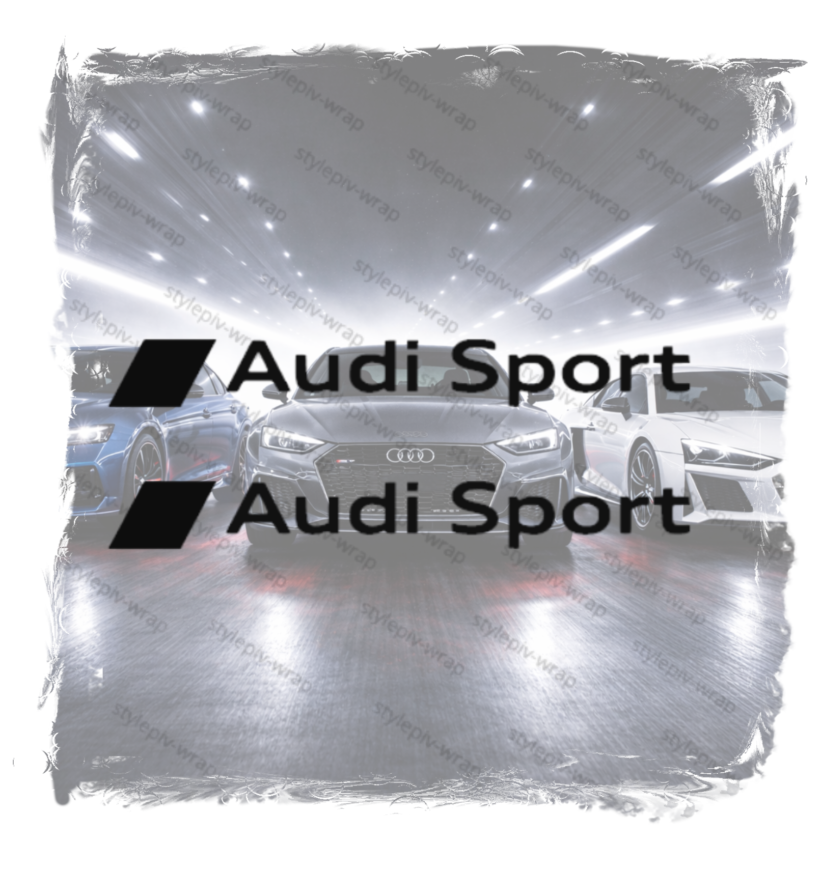 Autocollants Audi Sport – Lot x2 Décalcomanies Vinyle Haute Qualité pour Voiture