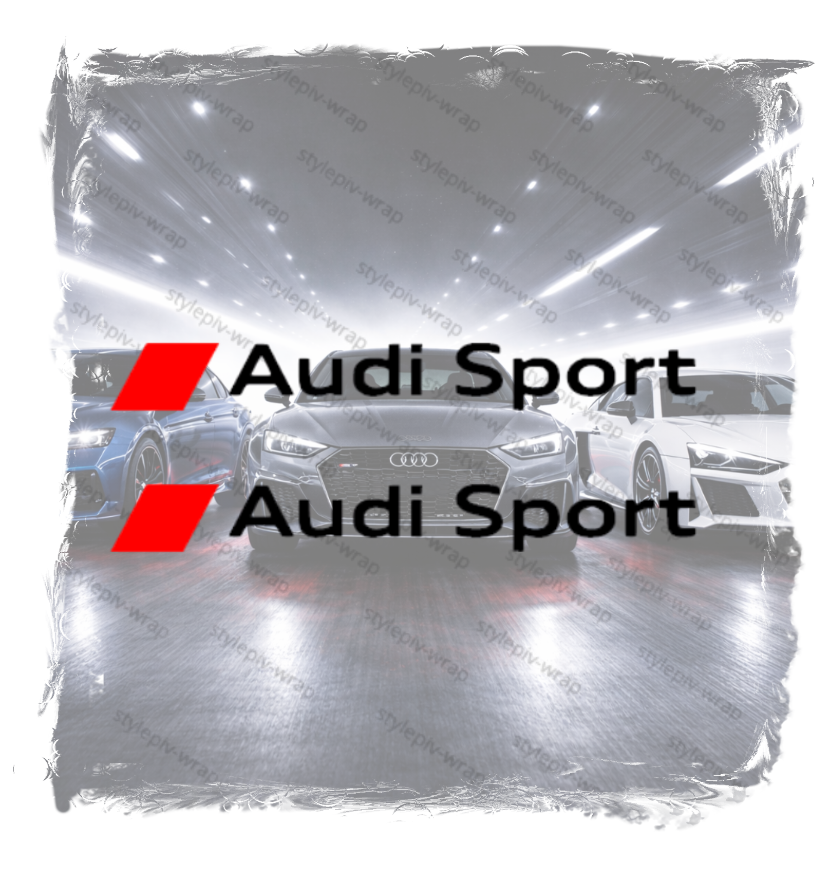 Autocollants Audi Sport – Lot x2 Décalcomanies Vinyle Haute Qualité pour Voiture
