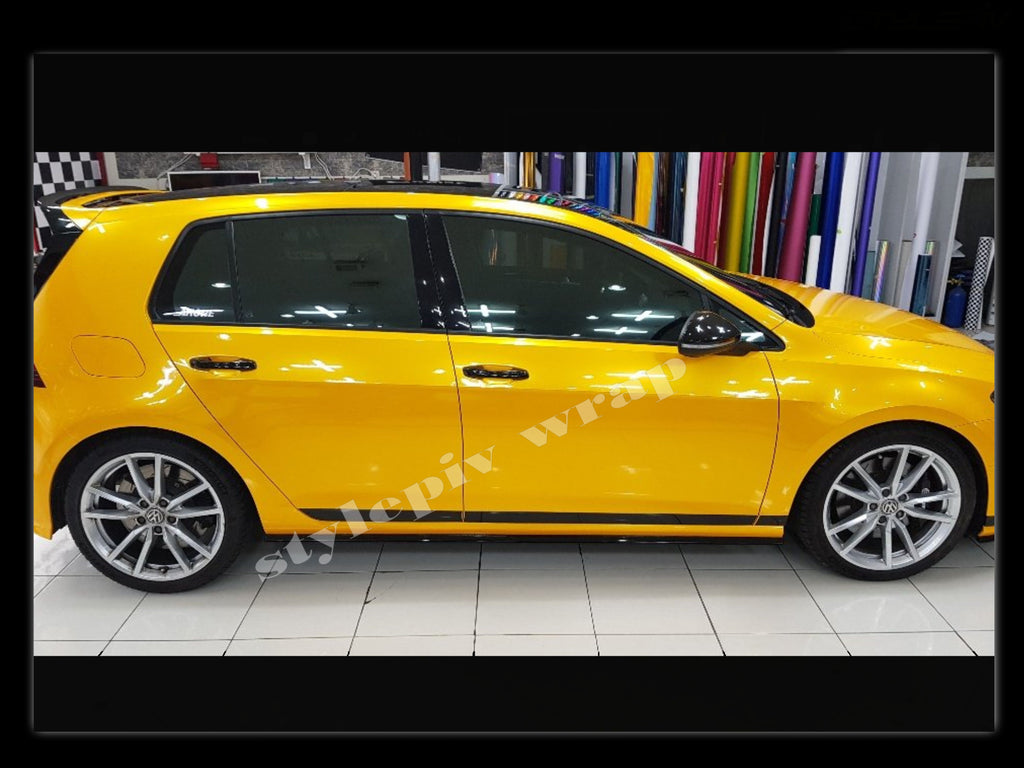 Film covering jaune brillant pearl