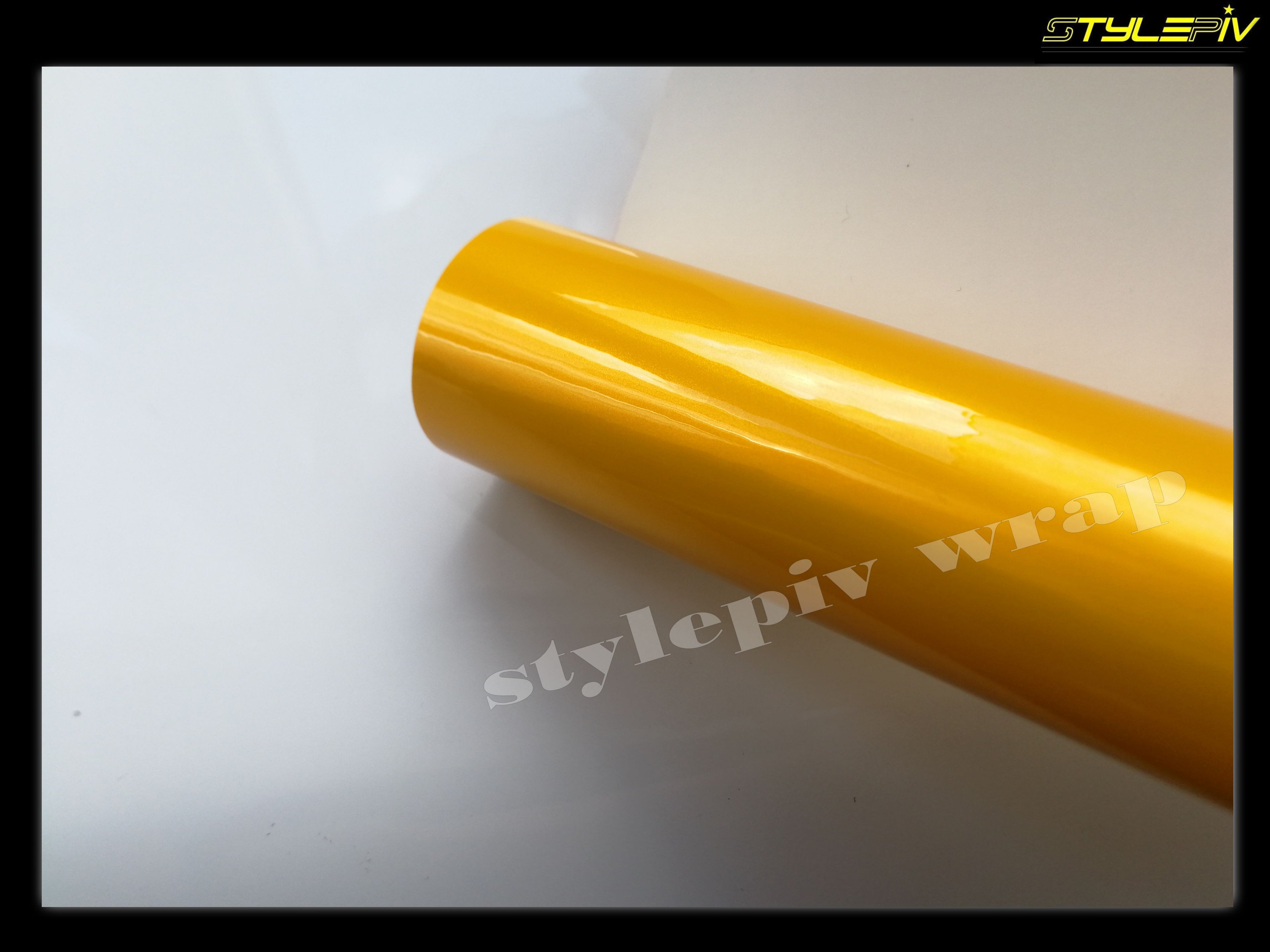 Film covering jaune brillant pearl