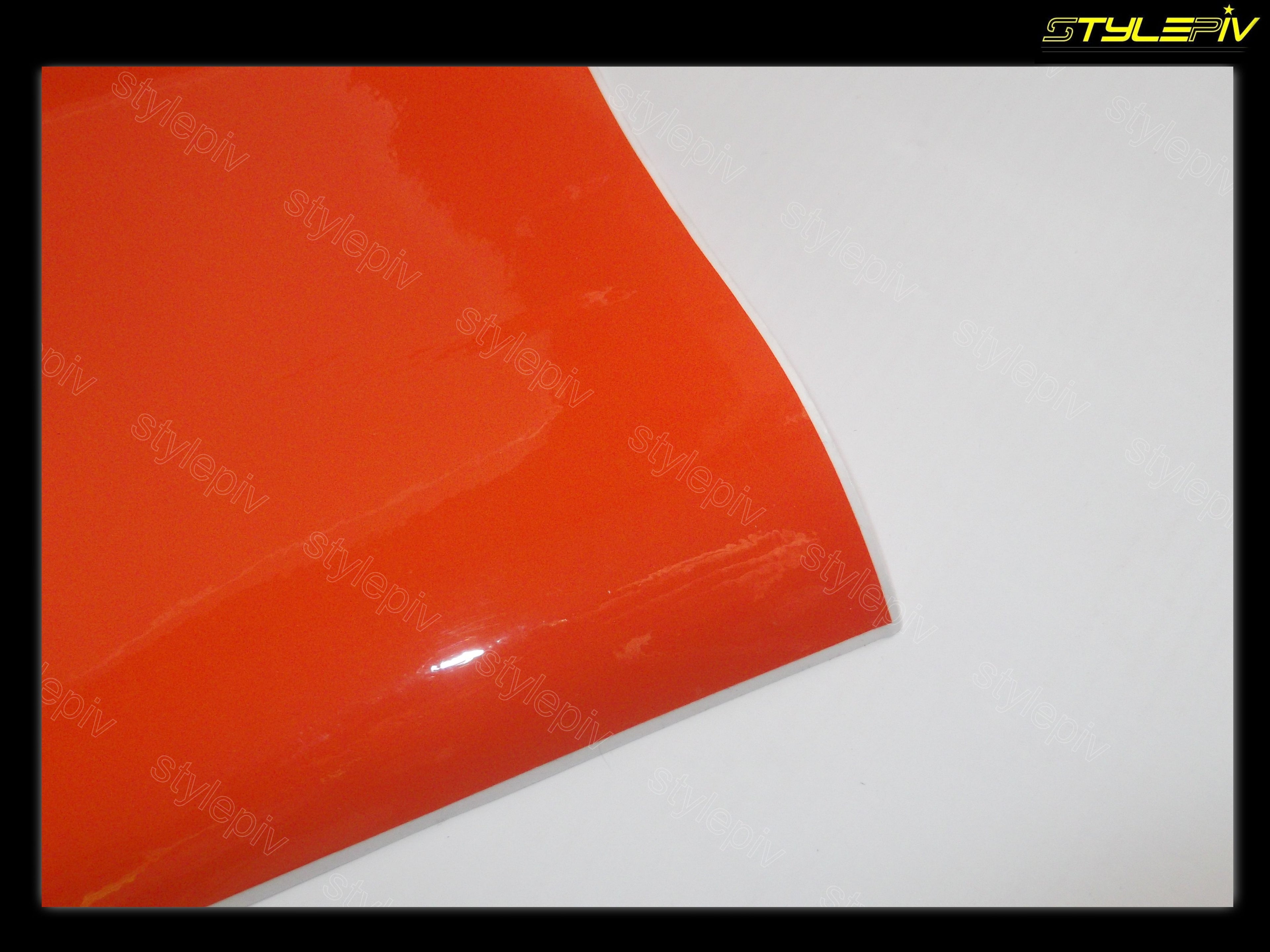 film covering orange brillant