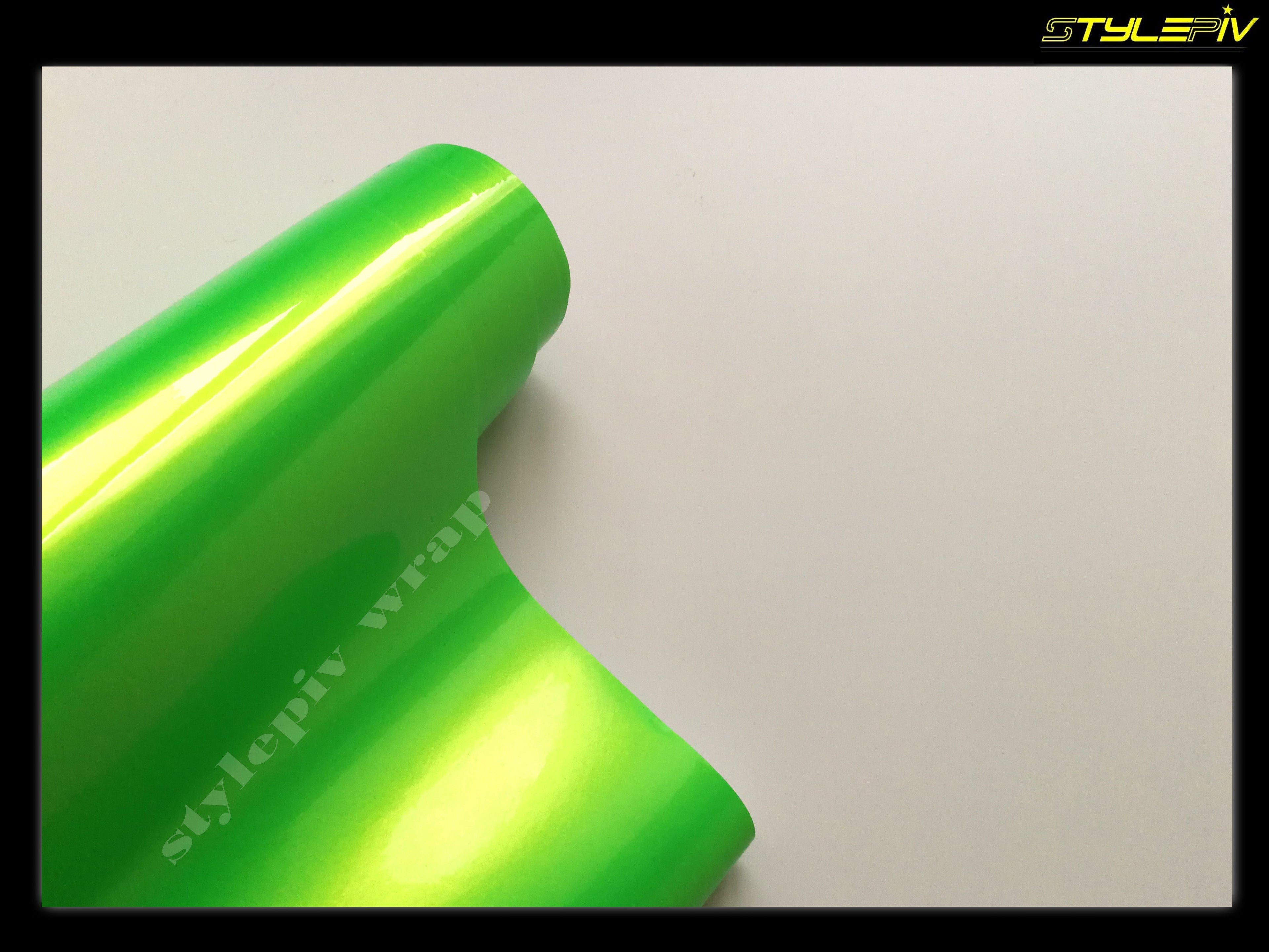 Film covering vert brillant pearl