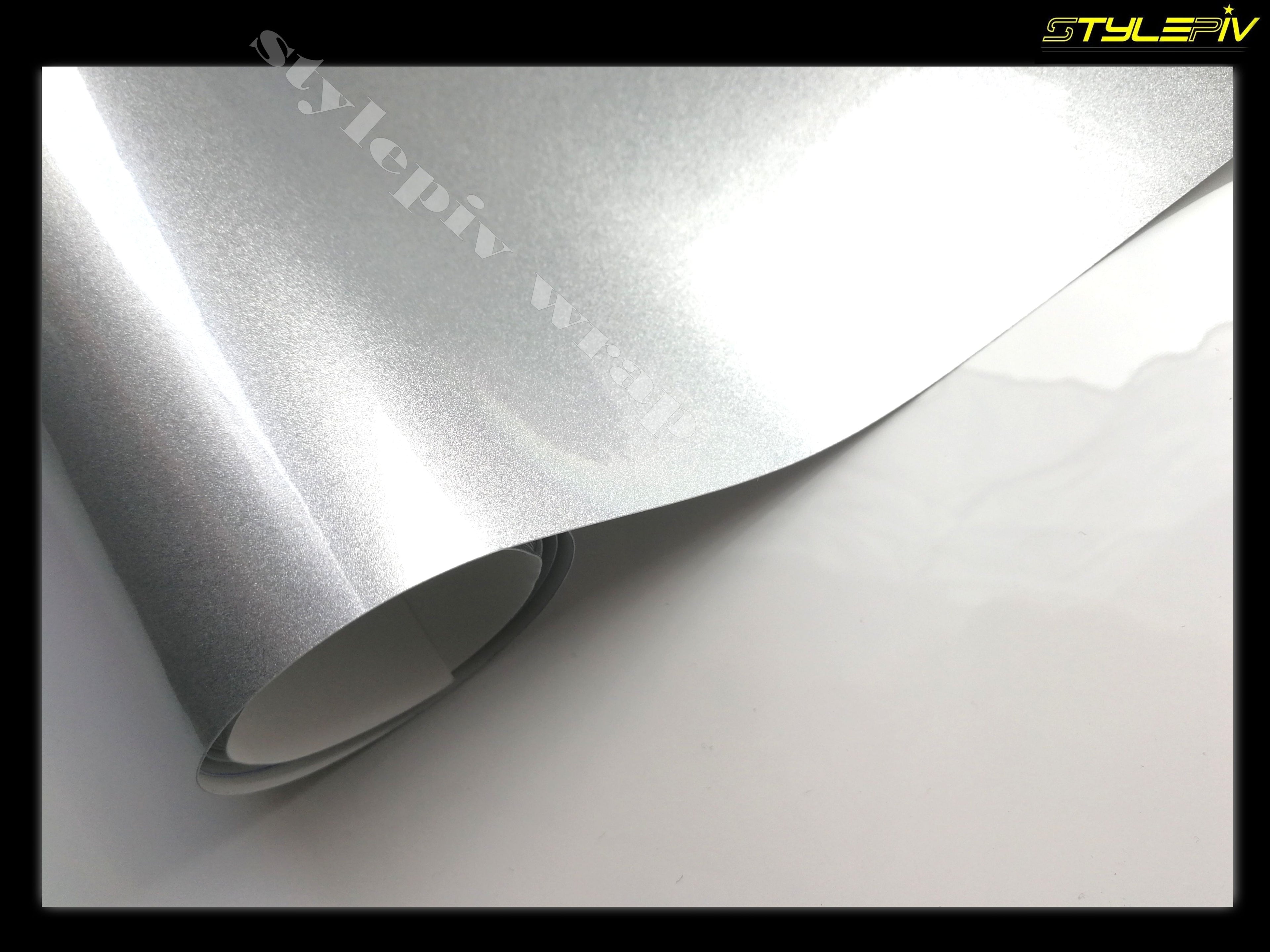 Film covering argent métallisé