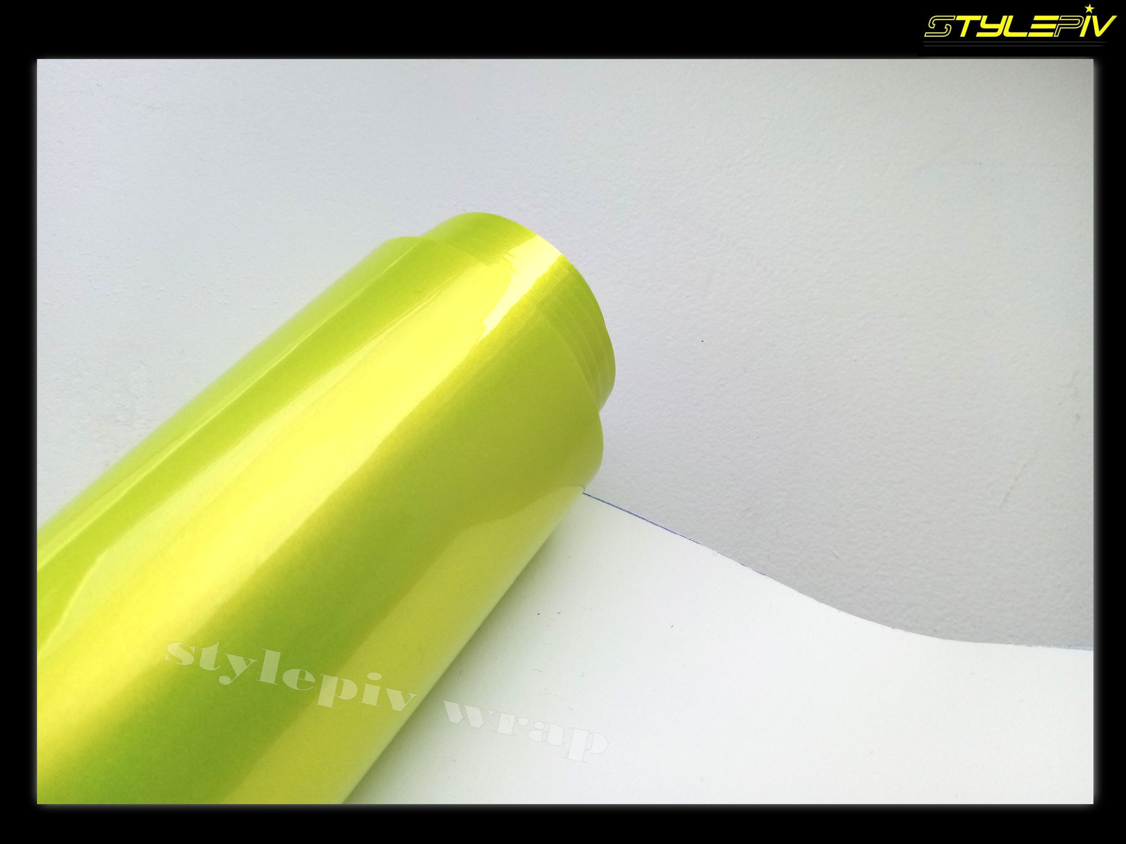 Film covering vert acide brillant pearl