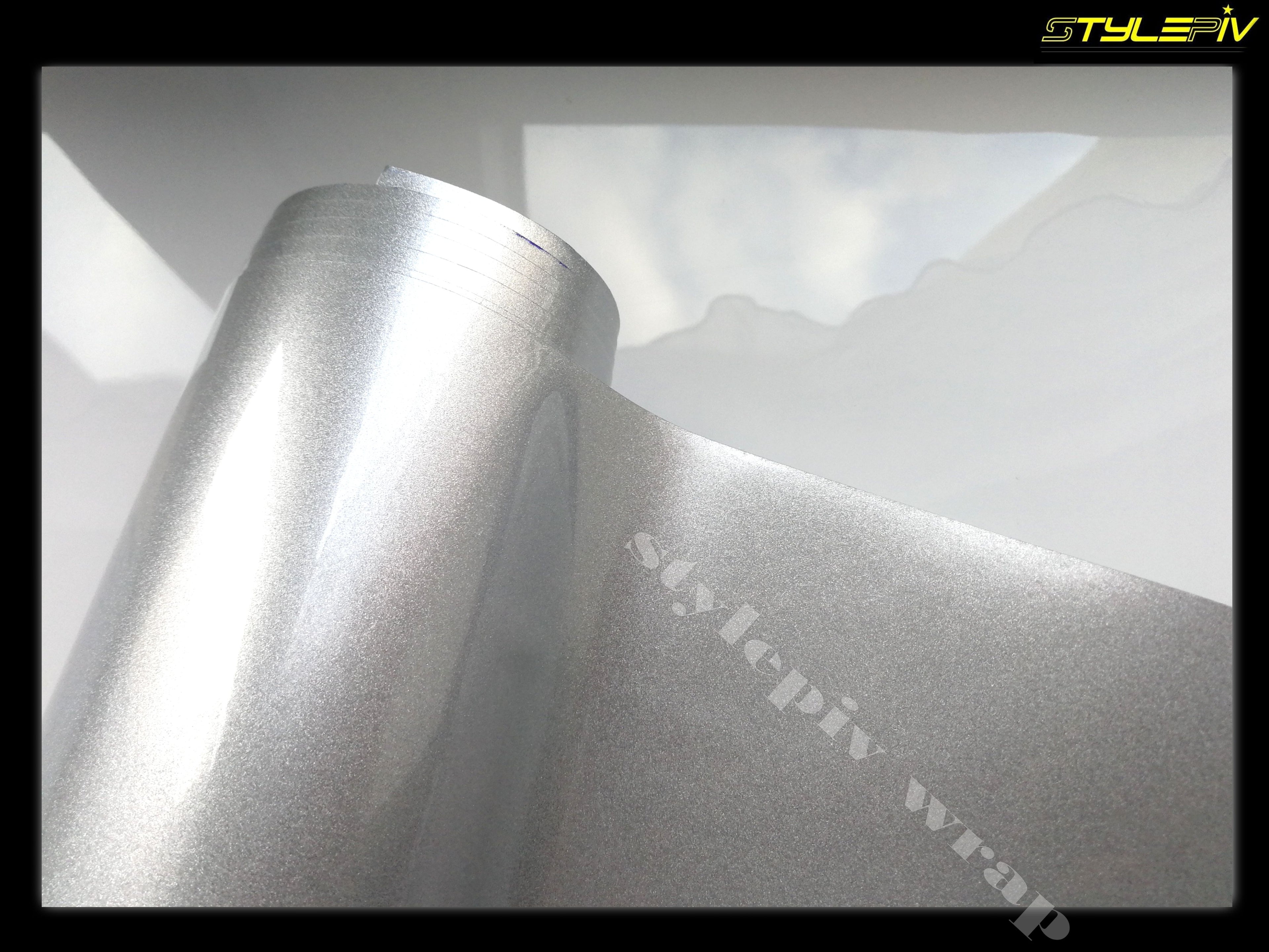 Film covering argent métallisé