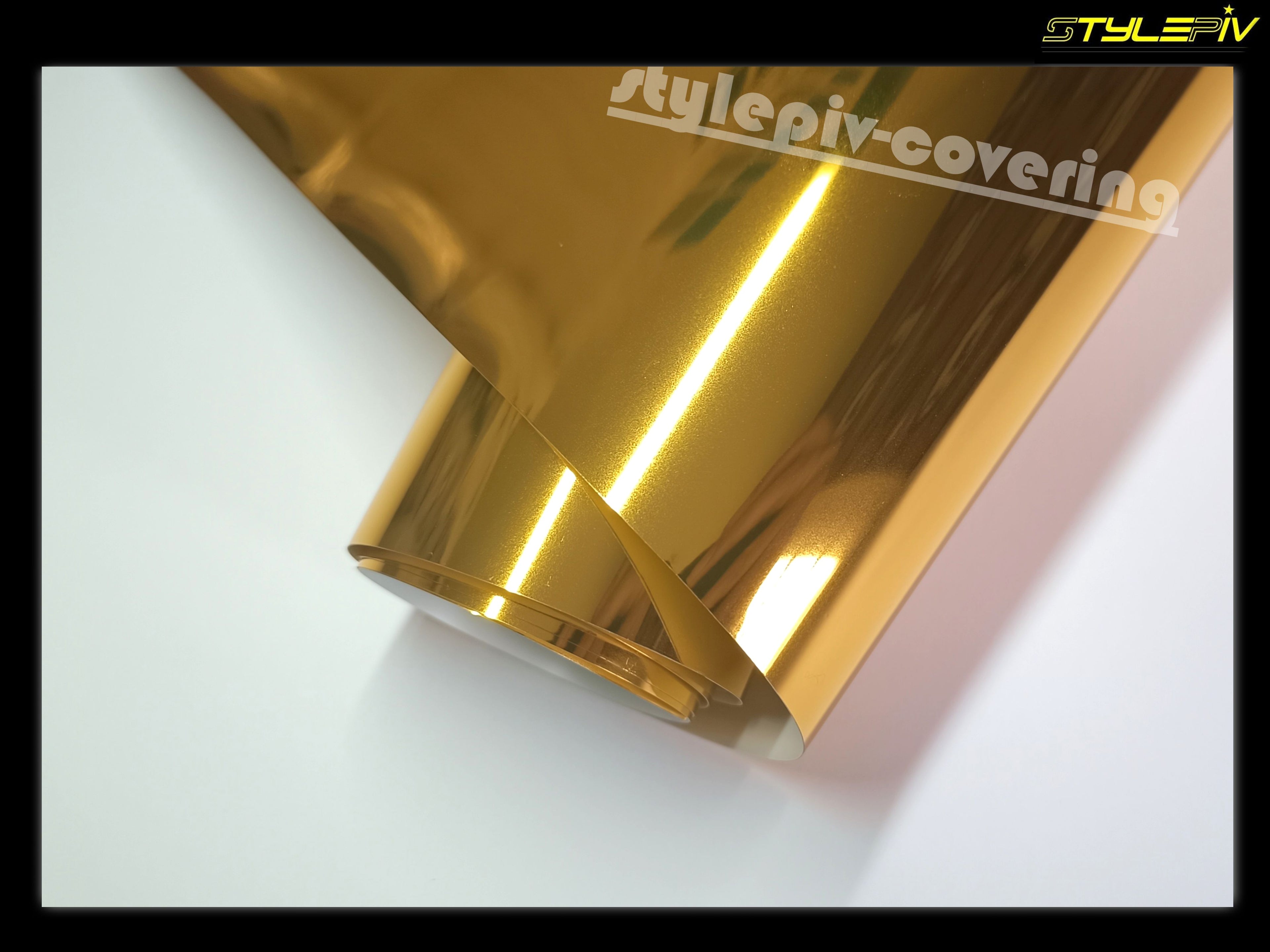 Film covering chrome or