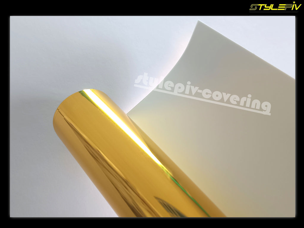 Film covering chrome or