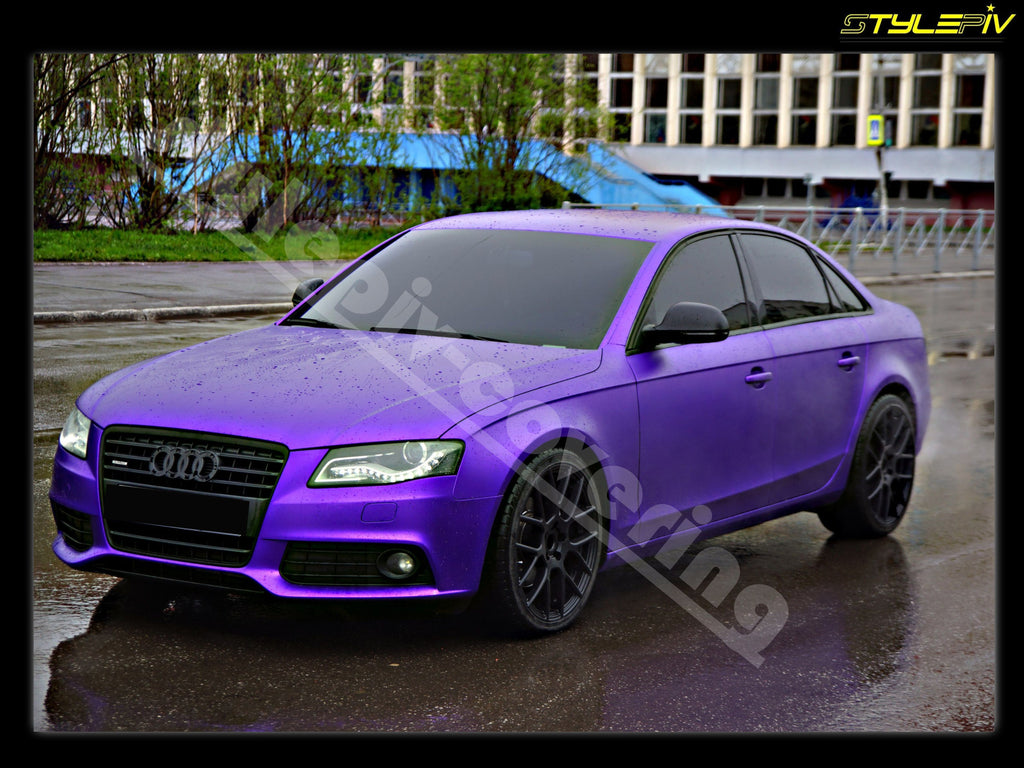 Film covering violet mat chrome