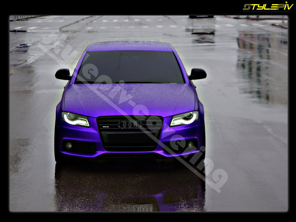 Film covering violet mat chrome